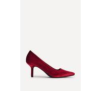 Linzi Women's Kat Burgundy Velvet Classic Court Heels | Size: 6/Standard Fit