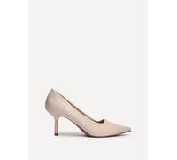 Linzi Women's Kat Nude Faux Suede Court Heels | Size: 7/Standard Fit