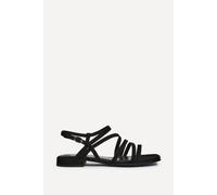 Linzi Women's Lucie Black Mini Block Heel Strappy Sandals | Size: 5-Standard Fit Linzi Black 5-Standard Fit