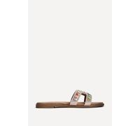 Linzi Women's Nerissa Diamante Beaded Flat Sandals | Size: 6-Standard Fit Linzi Multicolor 6-Standard Fit