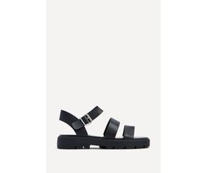 Linzi Women's Ramona Black Gladiator Sandals | Size: 6/Standard Fit