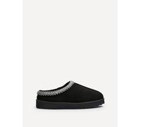 Linzi Women's Tammy Black Suede Slipper | Size: 7-Standard Fit Linzi Black 7-Standard Fit