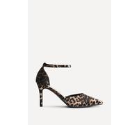 Linzi Women's Thea Leopard Print Stiletto Court Heels in Yellow | Size: 5-Standard Fit Linzi Yellow 5-Standard Fit