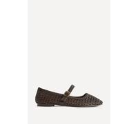 Linzi Women's Vienna Brown Mary Jane Flats Shoe | Size: 7/Standard Fit