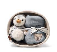 Lio Penguin With Rattle and Bib Gift Set