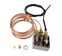 Lioaeust Burner Pilot Kit, Pilot Burner Assembly With Thermocouple+ignition Gas Propane Ignition Kit for Natural Gas Heater,Fireplace