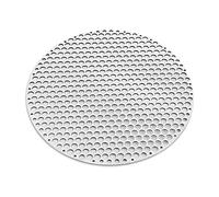 Lioaeust Camping Grill Grate Mesh Pad, Stainless Steel Round Grill Net Bbq Mat Carbon Furnace Steam Nets Barbecue Rack for Barbecue Baking(B)