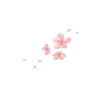 Lioaeust Car Sticker, for Pink for Cherry Blossom Vinyl Car Sticker Auto Flower Decal Windshield Window Bumper for Caravan Camper Van