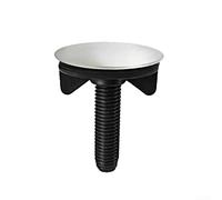 Lioaeust Kitchen Sink Hole Cover, Stainless Steel & Plastic, 45mm, 17g, Sink Cover, PLUG_STOPPER, 3pcs, Recommended for Kitchen & Bathroom
