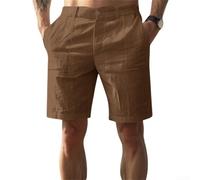 Lioaeust Mens Swim Trunks Quick Dry 2 in 1 Bathing Suit with Zipper Pockets Elastic Waistband for Surfing Beach Summer Holiday S-XXXL