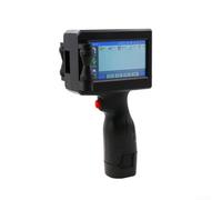 Lioaeust Portable Handheld Inkjet Printer With 12.7mm Nozzl For Printing Production Dates For Metal, Wood, Glass, Fabric Multi Material Print