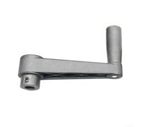 Lioaeust Round Hole Crank, 1Pcs 8-16mm Round Hole Crank Hand Crank Generator Mechanical Equipment Handle for DIY, Machinery(12mm)