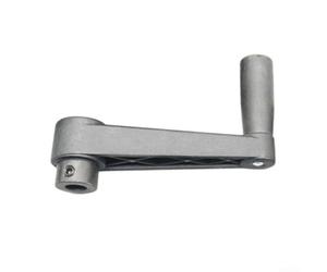 Lioaeust Round Hole Crank, 1Pcs 8-16mm Round Hole Crank Hand Crank Generator Mechanical Equipment Handle for DIY, Machinery(12mm)