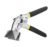 Lioaeust Sheet Metal Bending Pliers, Straight/Elbow Handle Hand Seamer Crimping Tool