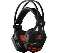 Liocat HP585C Wired Over Ear Gaming Headphones - Black/Orange