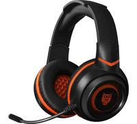 Liocat HP785C Wired Over Ear Gaming Headphones - Black/Orange
