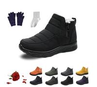 Liocwocne Dritnow Women’S Insulated Snow Boots, Waterproof Non Slip Fur Lined Women Orthopedic Boots for Mature Ladies (A3#, UK, Adult, Women, 5, Numeric, UK Footwear Size System, Medium)