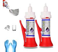 Liocwocne Powerful Solder Multi-Material Repair Adhesive, 5210 Met Oil Based Glue Metal, Ceramic, Multi-Material Repair Adhesive for Wood, Furniture, Shoes, Cups, Plastic(2pcs)