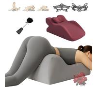 Liocwocne The Love Pillow for Couples, 27° Position Sweet Spot Pillow, Memory Foam Sex Cushion for Bed Adult, Experienced Better Support & Alignment, Keep the Passion Going All Night(H)