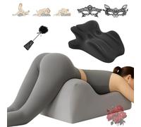 Liocwocne The Love Pillow for Couples, 27° Position Sweet Spot Pillow, Memory Foam Sex Cushion for Bed Adult, Experienced Better Support & Alignment, Keep the Passion Going All Night(A)