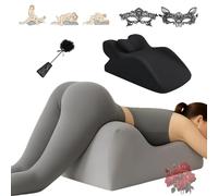 Liocwocne The Love Pillow for Couples, 27° Position Sweet Spot Pillow, Memory Foam Sex Cushion for Bed Adult, Experienced Better Support & Alignment, Keep the Passion Going All Night(E)