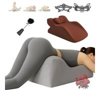 Liocwocne The Love Pillow for Couples, 27° Position Sweet Spot Pillow, Memory Foam Sex Cushion for Bed Adult, Experienced Better Support & Alignment, Keep the Passion Going All Night(I)