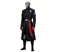 LIOEUE Delta Force: First Mission Warden Officially Inspired Cosplay - Complete Long Coat Costume Set for Adults (Full set,XXL)