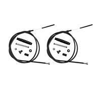 Lioggyet 2X Brake Cable Line for MAX G30 KickScooter G30D Electric Scooter Front Wheel Brake Assembly Accessories