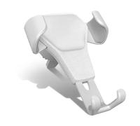 lioidres Car Phone Holder, for Dacia Logan MCV 1.0-2.0 Diesel/Petrol/Stepway 2007-2025 Mobile Phone Mount Hook, Air Vent Cradle Car Phone Mount Cradle Stable Easy to install,B White