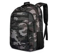 Liokesa Backpack Men's 15.6 Inch Backpack Men's Laptop School Backpack Boys Teenagers with USB Charging Port for Business Work Backpack for University Travel Work School Camouflage