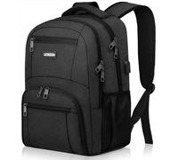 Liokesa Laptop Backpack, Black, 15.6", Travel Backpack