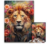 Lion 1000 Piece Jigsaw Jigsaw Puzzles Challenging Brain Teaser, Family Activity, Home Decor, 50x75CM/19.68x29.52inch