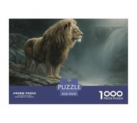 Lion 1000 Piece Puzzle Lion Game, Gift for Ages 10 Plus 70x50cm/1000pcs