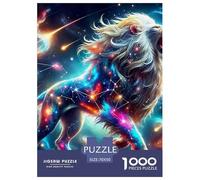 Lion 1000 Pieces Jigsaw Puzzles For Adults Challenging Game Stress Relieving Entertainment Cultivate The Spirit of Teamwork for Adults And Kids, Age 12 Years Up 70x50cm/1000pcs