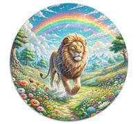 Lion 1000 Pieces Jigsaw Puzzles For Adults Educational Games Stress Relieving Entertainment Cultivate The Spirit of Teamwork for Men, Women, Elders, Seniors 1000pcs (67.5x67.5cm)