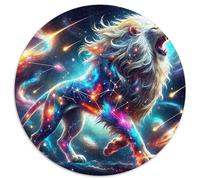 Lion 1000 Pieces Jigsaw Puzzles For Adults Family Challenge Toys Stress Relieving Entertainment Cultivate The Spirit of Teamwork for Men, Women, Elders, Seniors 1000pcs (67.5x67.5cm)