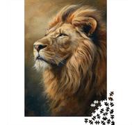 Lion 1000 Pieces Jigsaw Puzzles for Adults Puzzles 1000 Piece Jigsaws for Adults Puzzle Difficult And Challenge Premium & Durable for Stress Relief 1000pcs (75x50cm)
