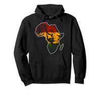 Lion Africa Rastafari Music Vibes Only Rasta Jamaika Reggae Pullover Hoodie