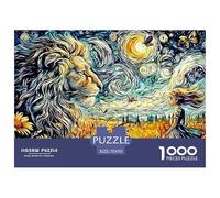 Lion And GirlUltimate Challenge Jigsaw Puzzles for Adults Conquer The 1000-Piece (Advanced) Impossible, Hard, And Difficult Challenging Puzzle Educational Games - This Is The Pinnacle Gift Jigsaw Puz