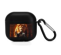 Lion And Knights Bluetooth Earbuds Protector Compatible with Airpods 4 Cute Wireless Earbud Case Cover