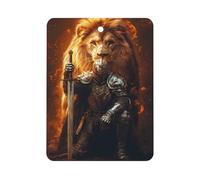 Lion And Knights Cute Car Air Fresheners Long Lasting Scent Car Mirror Hanging Scented Cards Tablets Square