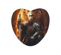 Lion And Knights Cute Car Air Fresheners Long Lasting Scent Car Mirror Hanging Scented Cards Tablets Love form