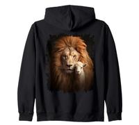 Lion and Lamb : Messiah Powerful Protector Zip Hoodie