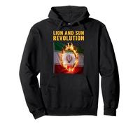Lion And Sun Revolution Persian Freedom Protest Pullover Hoodie
