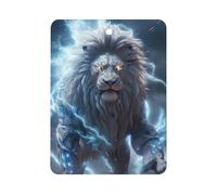 Lion And Thunder Automotive Air Fresheners Mirror Aromatherapy Tablets Ornament Car Fragrance Scented Cards Square