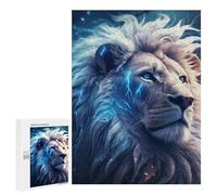 Lion And Thunder Wooden Jigsaw Puzzles for Adults Funny Brain-Teasing Game Idea Puzzle Gift
