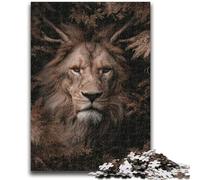 Lion Animal 1000 Pieces Jigsaw Puzzle For Adults Teens,Learning Educational Toy for Is Ideal As A Gift for The Whole Family (38x26cm)