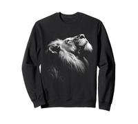 Lion Animal Motif Art Lion Sweatshirt
