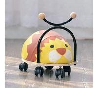 Lion Balance Bug Ride On Wheely Toy with Wooden Base for Children by Beehive Toys