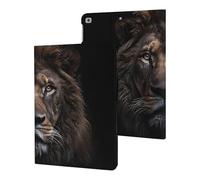 Lion Beast in The Dark Slim Case Compatible with iPad 10th 9th 8th 7th Generation 2022 2021 2020 2019 Protective Cover Stand